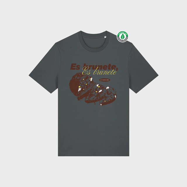 Organiskās kokvilnas T-krekls "Brunete"