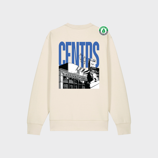 Organiskās kokvilnas džemperis "Centrs"