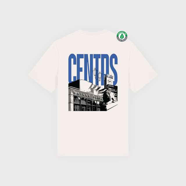 Organiskās kokvilnas T-krekls "Centrs"