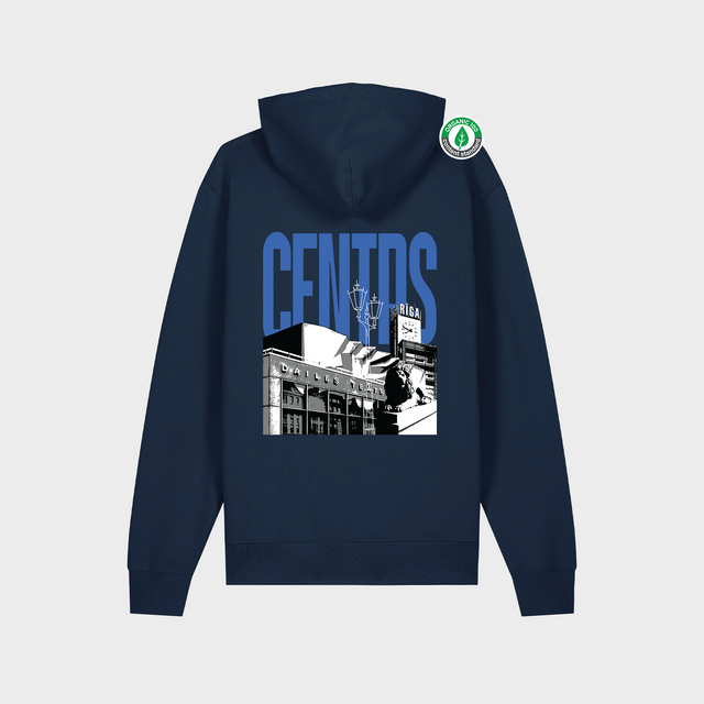 Organiskās kokvilnas hūdijs "Centrs"