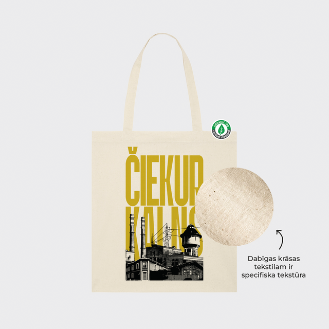 Auduma maisiņš "Čiekurkalns"