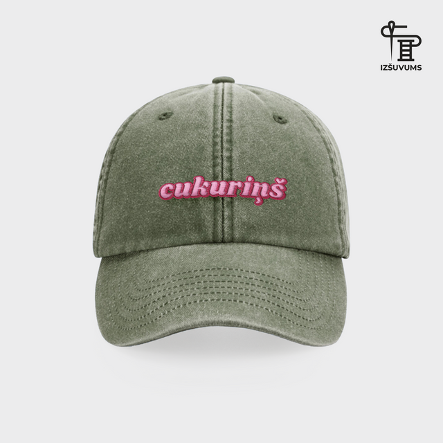 Izšūta cepure "Cukuriņš"