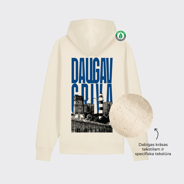 Organiskās kokvilnas hūdijs "Daugavgrīva"