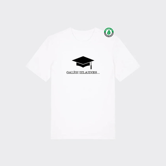 % S izmēra, T-krekls "Galīgi izlaidies"