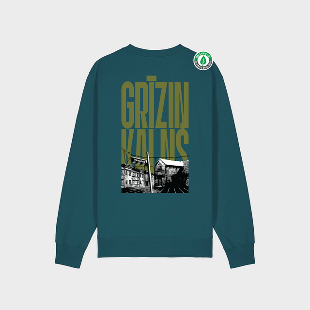 Organiskās kokvilnas džemperis "Grīziņkalns"