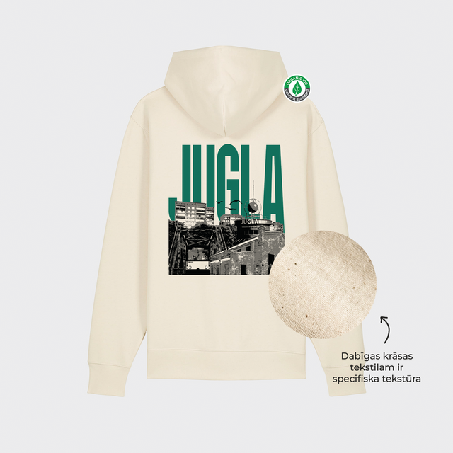 Organiskās kokvilnas hūdijs "Jugla"