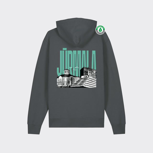 Organiskās kokvilnas hūdijs "Jūrmala"