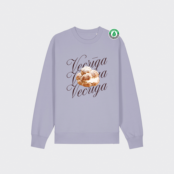 Organiskās kokvilnas džemperis "Kūciņa Vecrīga"