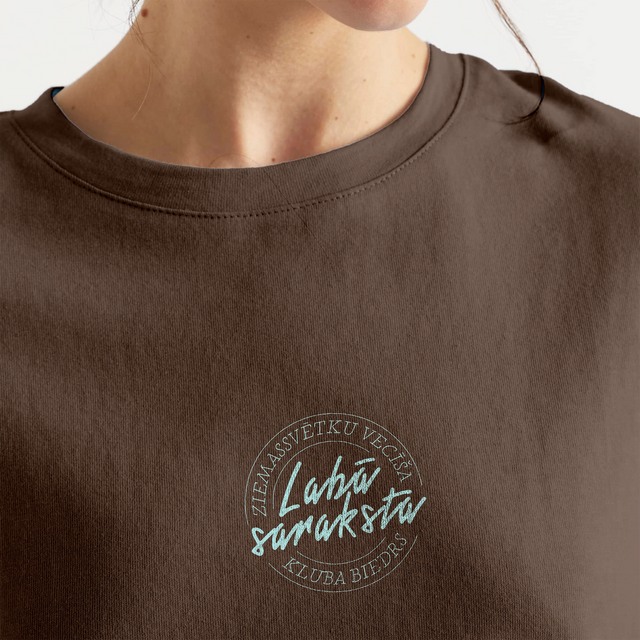 Organiskās kokvilnas T-krekls "Labajā sarakstā"