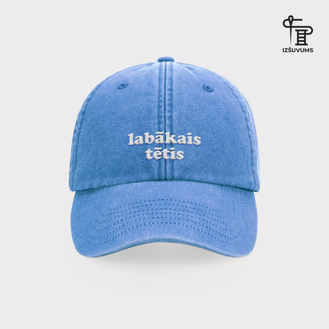 Izšūta cepure "Labākais tētis"