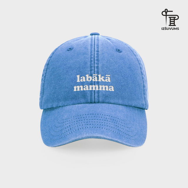Izšūta cepure "Labākā mamma"