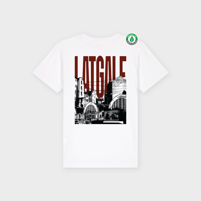 Organiskās kokvilnas bērnu T-krekls "Latgale"