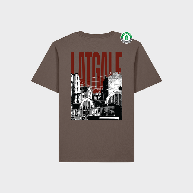 Organiskās kokvilnas T-krekls "Latgale"