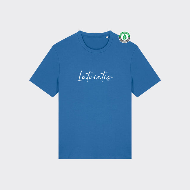 Organiskās kokvilnas T-krekls "Latvietis"