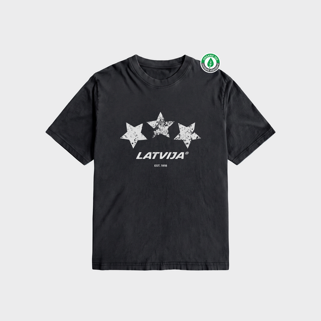 Organiskās kokvilnas T-krekls "Latvija 1918"