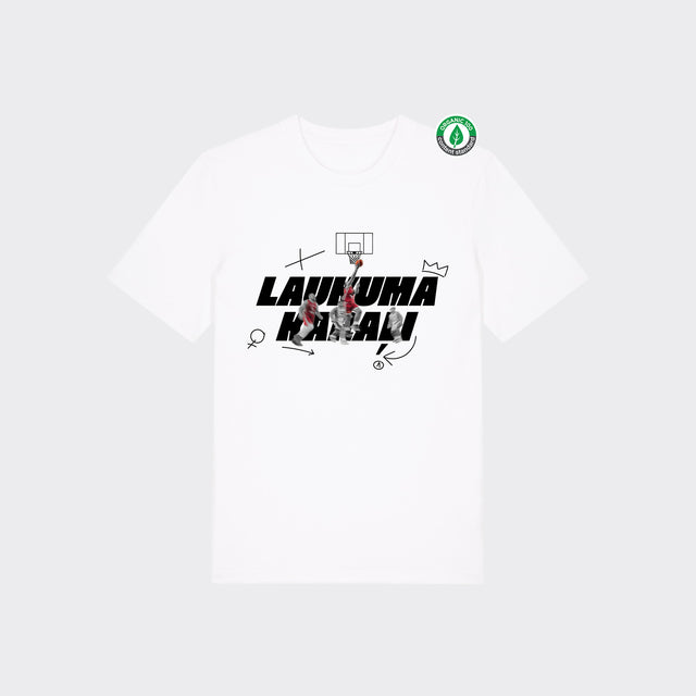 Organiskās kokvilnas T-krekls "Laukuma Karaļi"