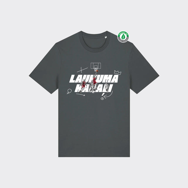 Organiskās kokvilnas T-krekls "Laukuma Karaļi"