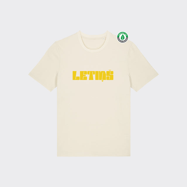 Organiskās kokvilnas T-krekls "Letiņš"