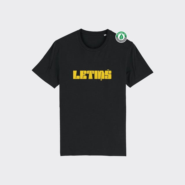 Organiskās kokvilnas T-krekls "Letiņš"