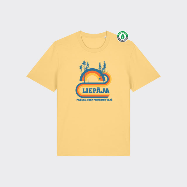 Organiskās kokvilnas T-krekls "Liepāja"