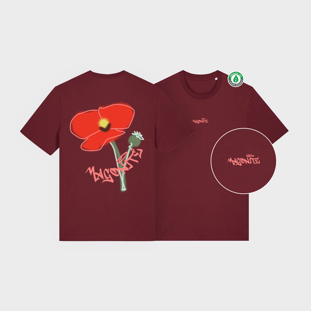 Organiskās kokvilnas T-krekls "Magonīte"