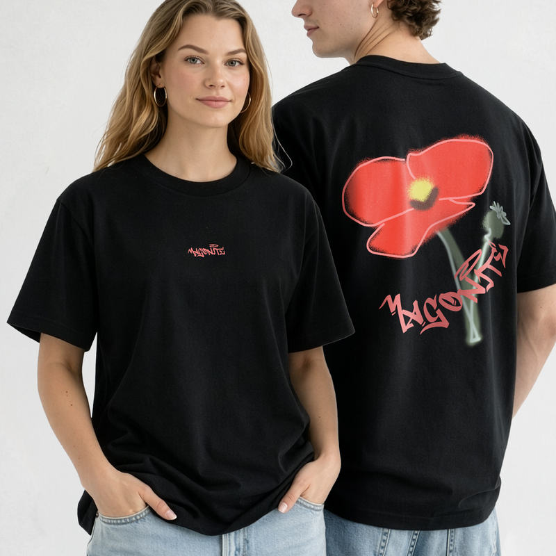 Organiskās kokvilnas T-krekls "Magonīte"