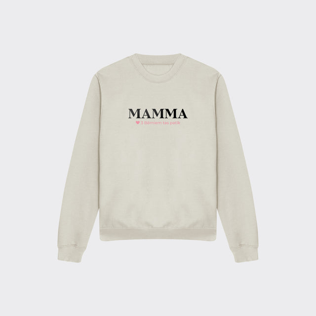 Personalizējams Džemperis "Mamma bērniem patīk"