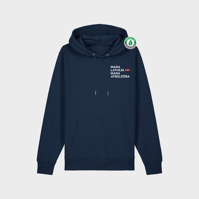 Organiskās Kokvilnas Hūdijs "Mana Latvija" #3