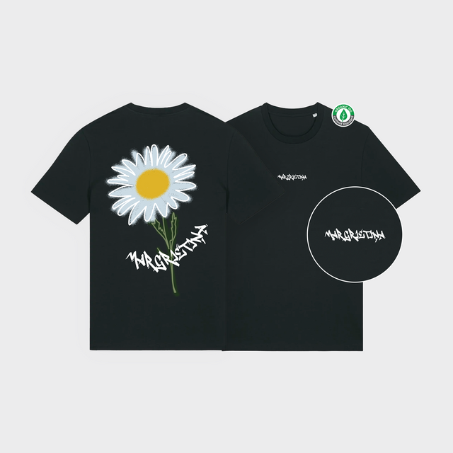 Organiskās kokvilnas T-krekls "Margrietiņa"