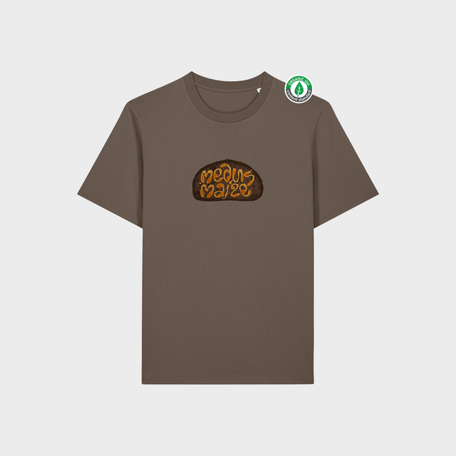 Organiskās kokvilnas T-krekls "Medus maize"