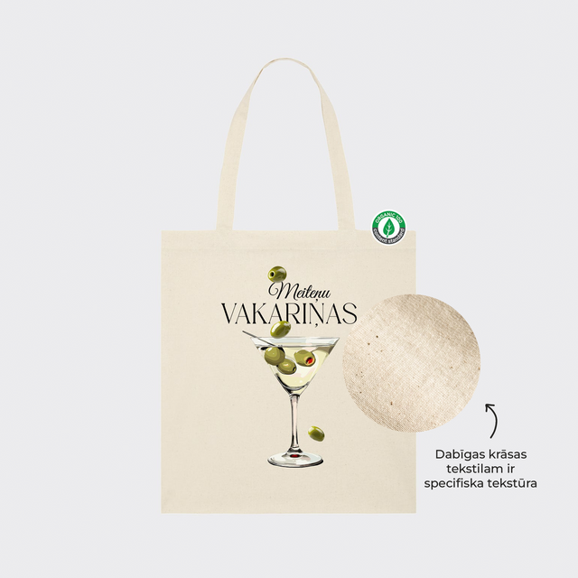 Auduma maisiņš "Meiteņu vakariņas"