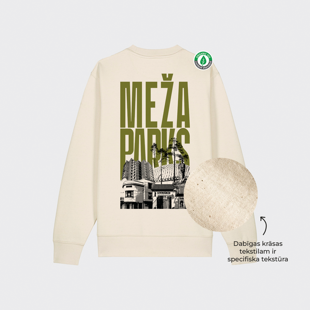 Organiskās kokvilnas džemperis "Mežaparks"