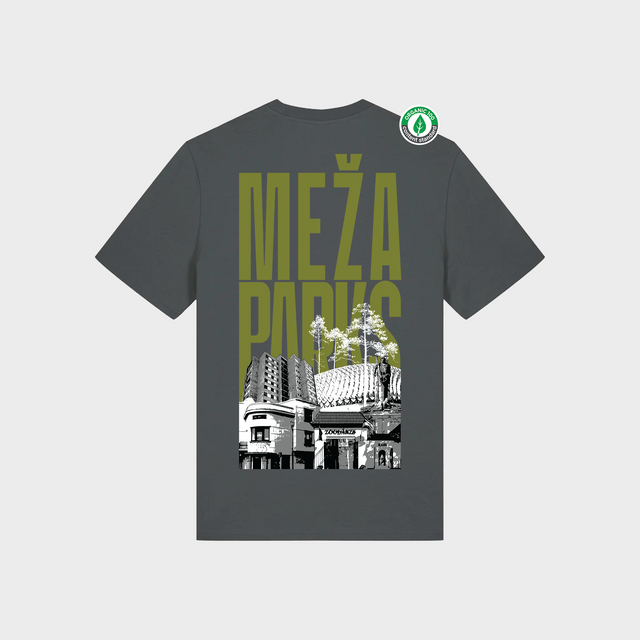 Organiskās kokvilnas T-krekls "Mežaparks"