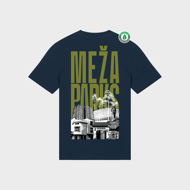 Organiskās kokvilnas T-krekls "Mežaparks"
