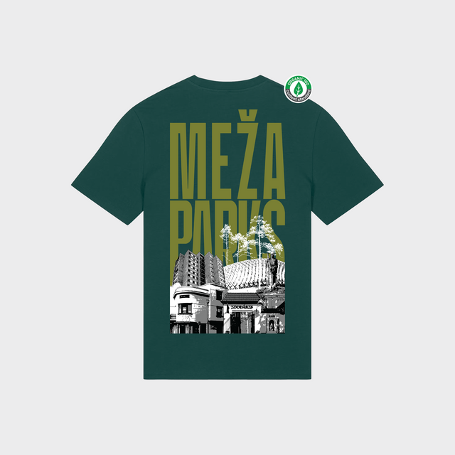 Organiskās kokvilnas T-krekls "Mežaparks"