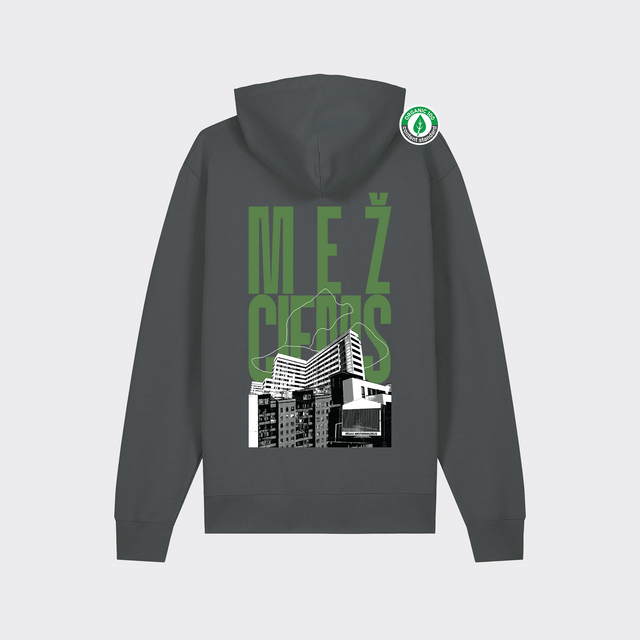 Organiskās kokvilnas hūdijs "Mežciems"