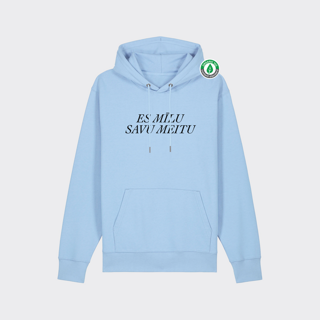 Organiskās kokvilnas Hūdijs "Es mīlu savu meitu"