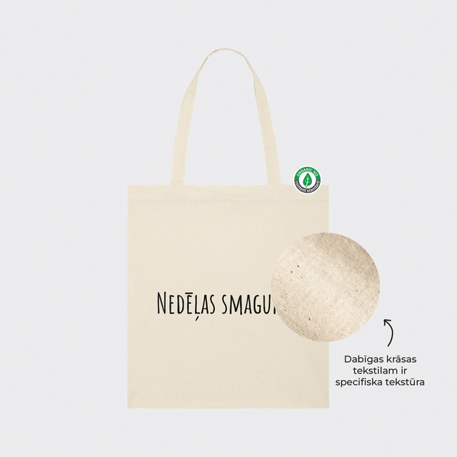 Auduma maisiņš "Nedēļas smagums."