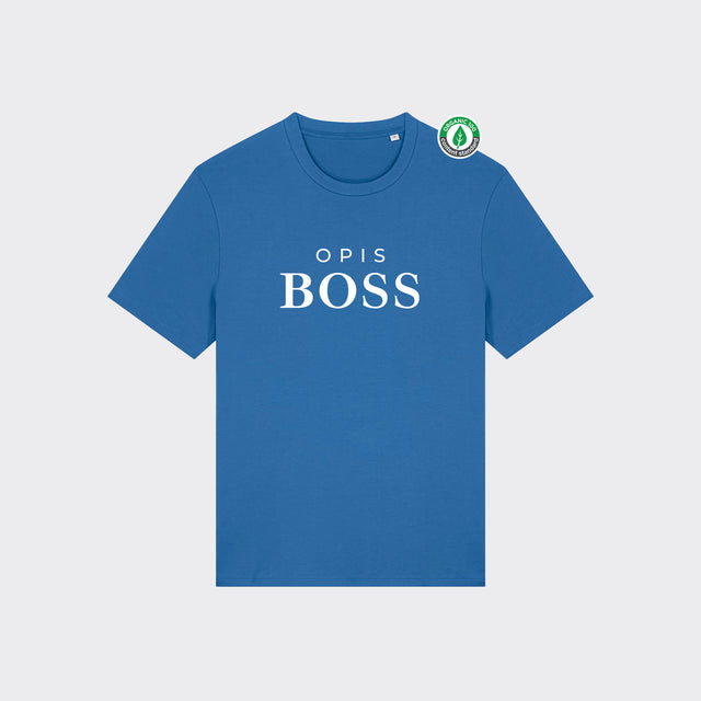 Organiskās kokvilnas T-krekls  "Opis BOSS"
