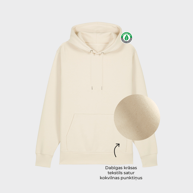 Organiskās kokvilnas hūdijs Cruiser 2.0