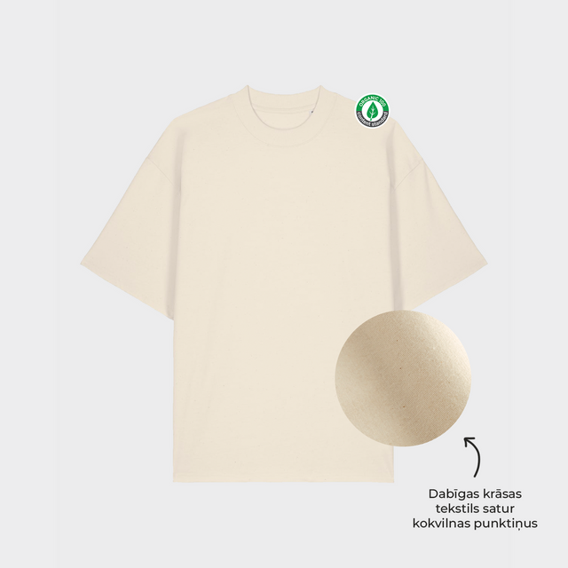 Organiskās kokvilnas oversized T-krekls Blaster 2.0