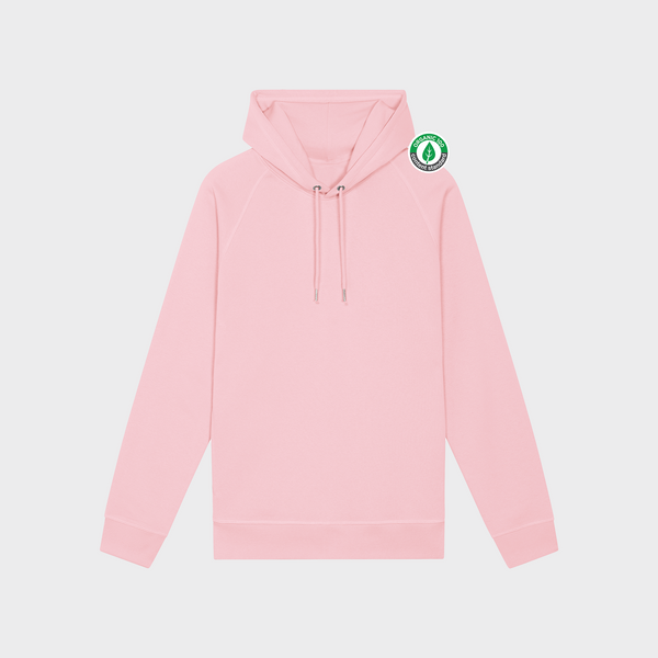 Organiskās kokvilnas hūdijs SIDER - Rozā