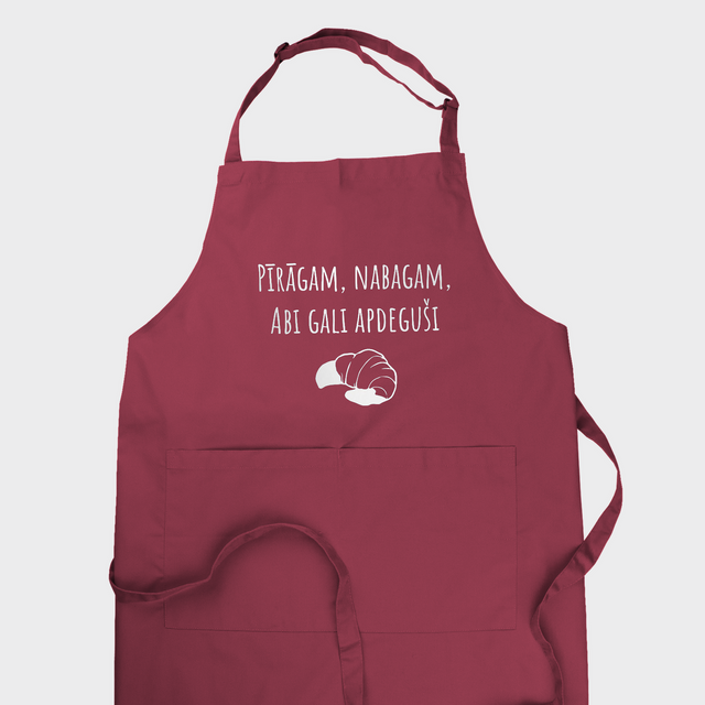 Priekšauts "Pīrāgam, nabagam"