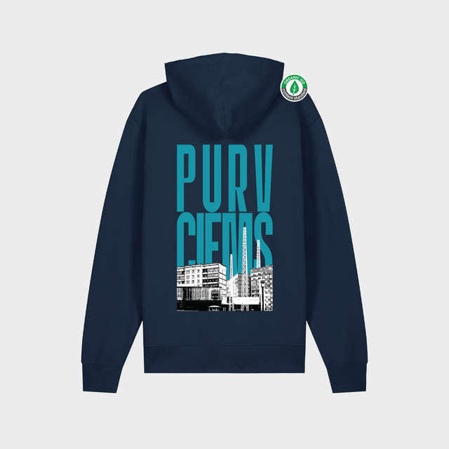 Organiskās kokvilnas hūdijs "Purvciems"