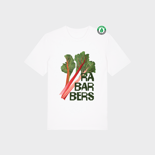 Organiskās kokvilnas T-krekls "Rabarbers"
