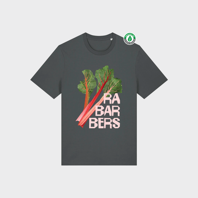Organiskās kokvilnas T-krekls "Rabarbers"