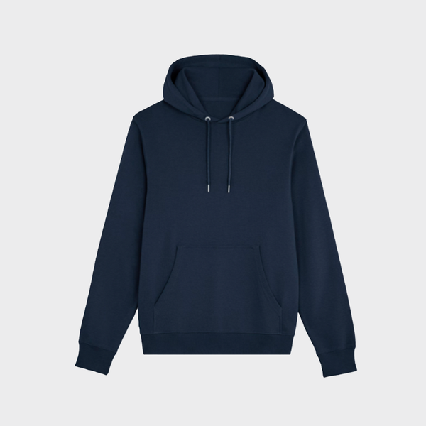 % Tumšzils, L izmēra unisex hūdijs Archer ar tavu dizainu