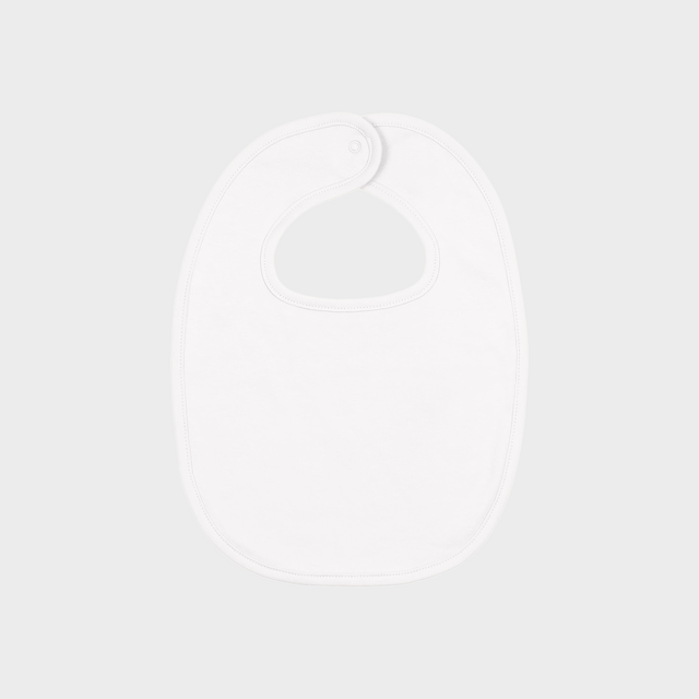 Organiskās kokvilnas mazuļu priekšautiņš Baby Bib