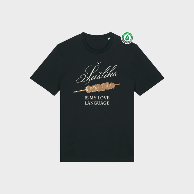 Organiskās kokvilnas T-krekls "Šašliks"
