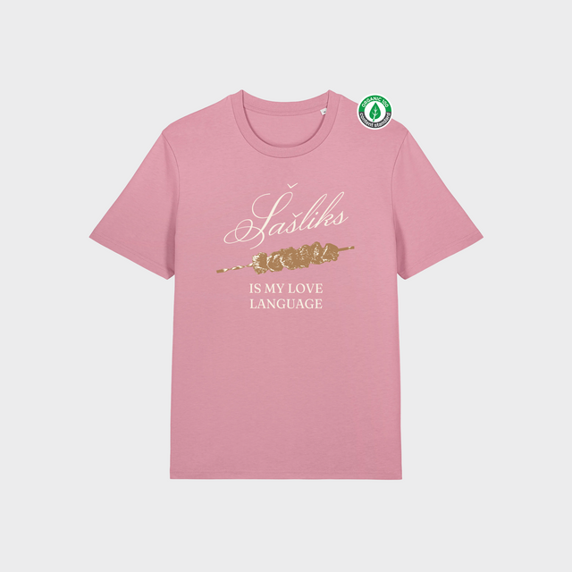 Organiskās kokvilnas T-krekls "Šašliks"